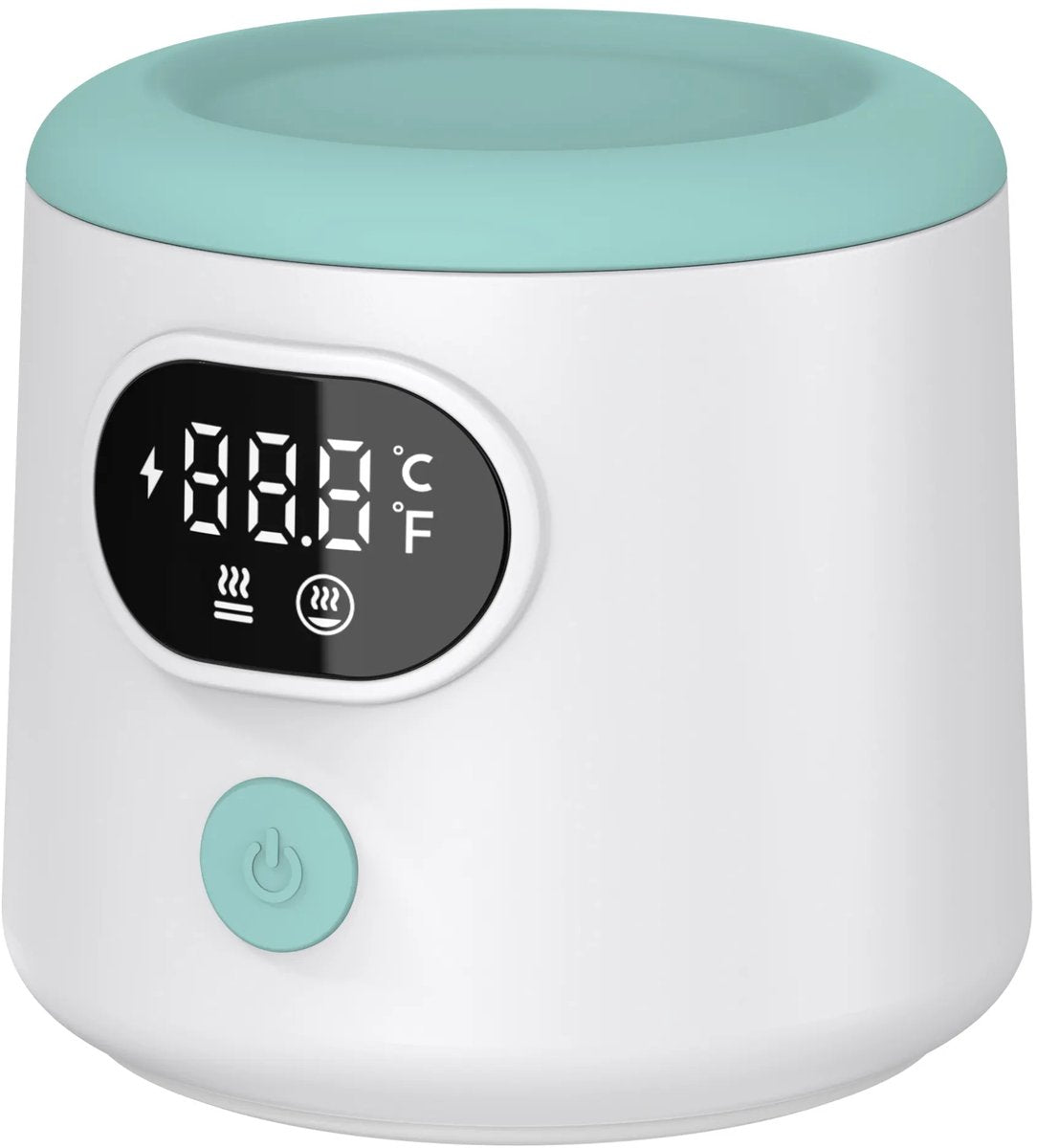 Compacte Flessenwarmer Draadloos Grijs
