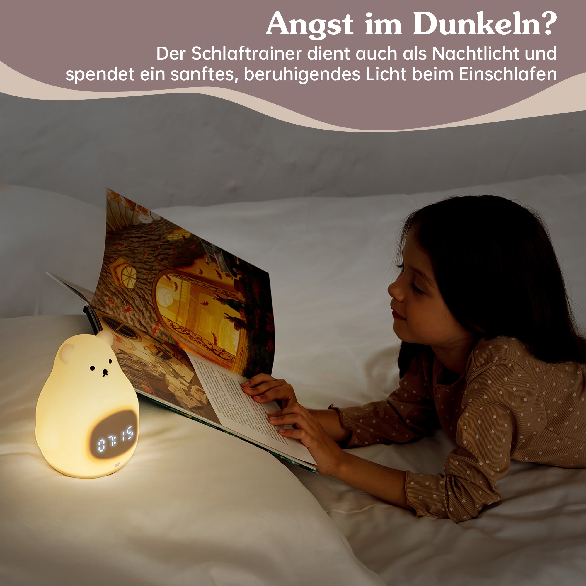 Schlaftrainer für Kinder mit App Bär