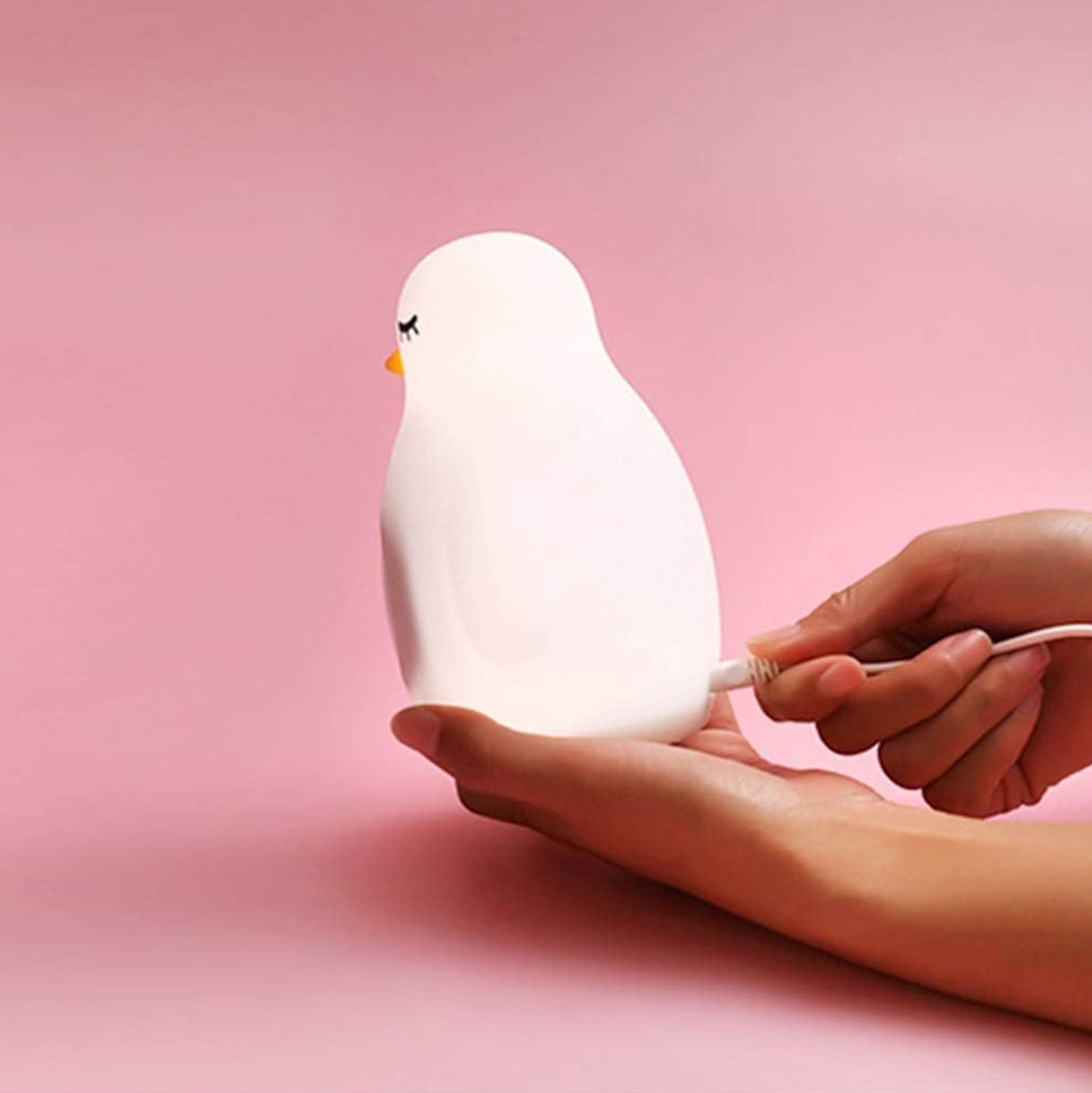 Slaaptrainer voor kinderen met app pinguïn