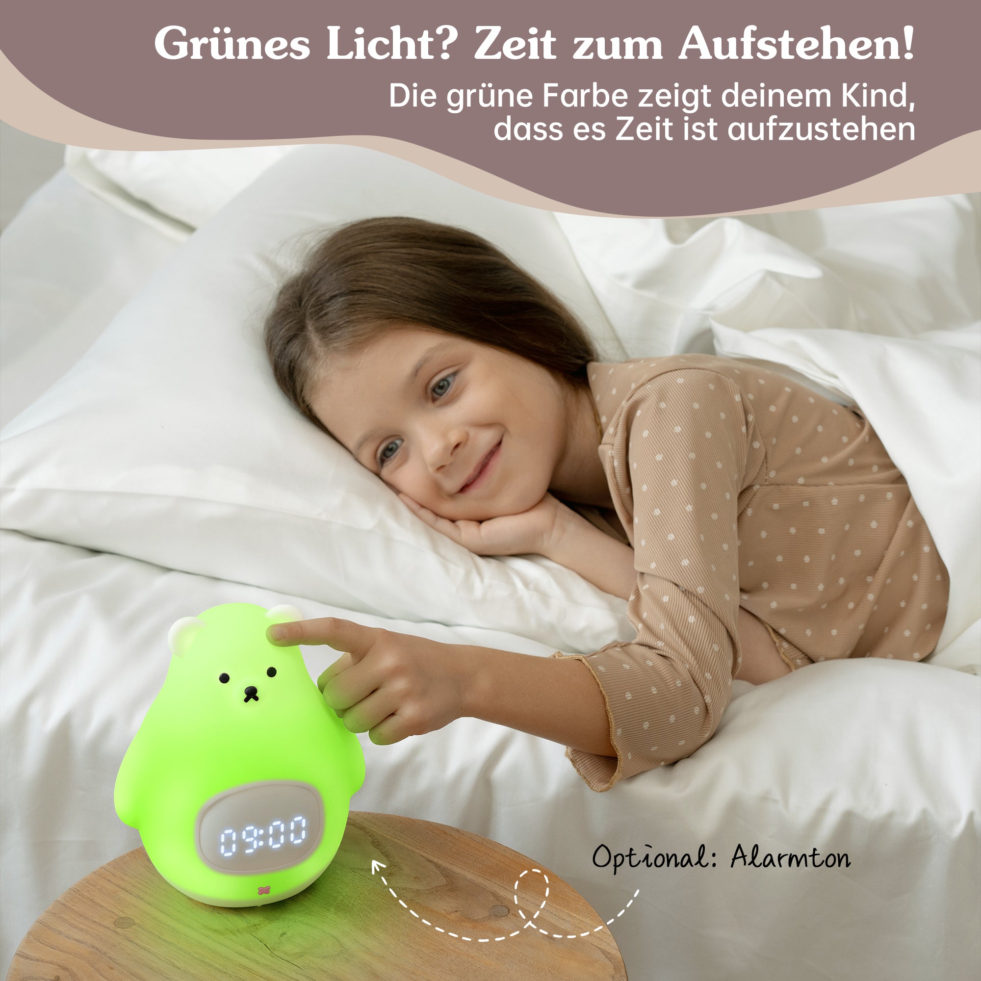 Schlaftrainer für Kinder mit App Bär
