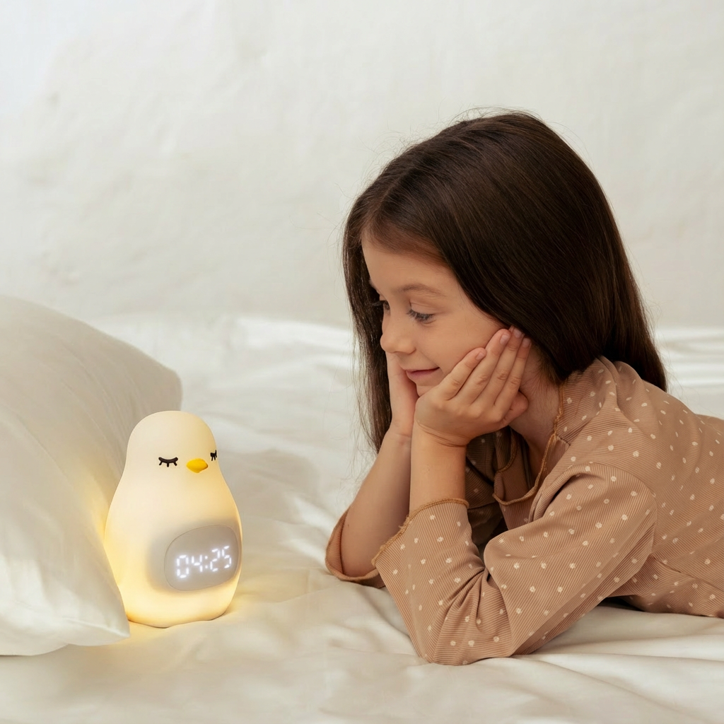 Schlaftrainer für Kinder mit App Pinguin
