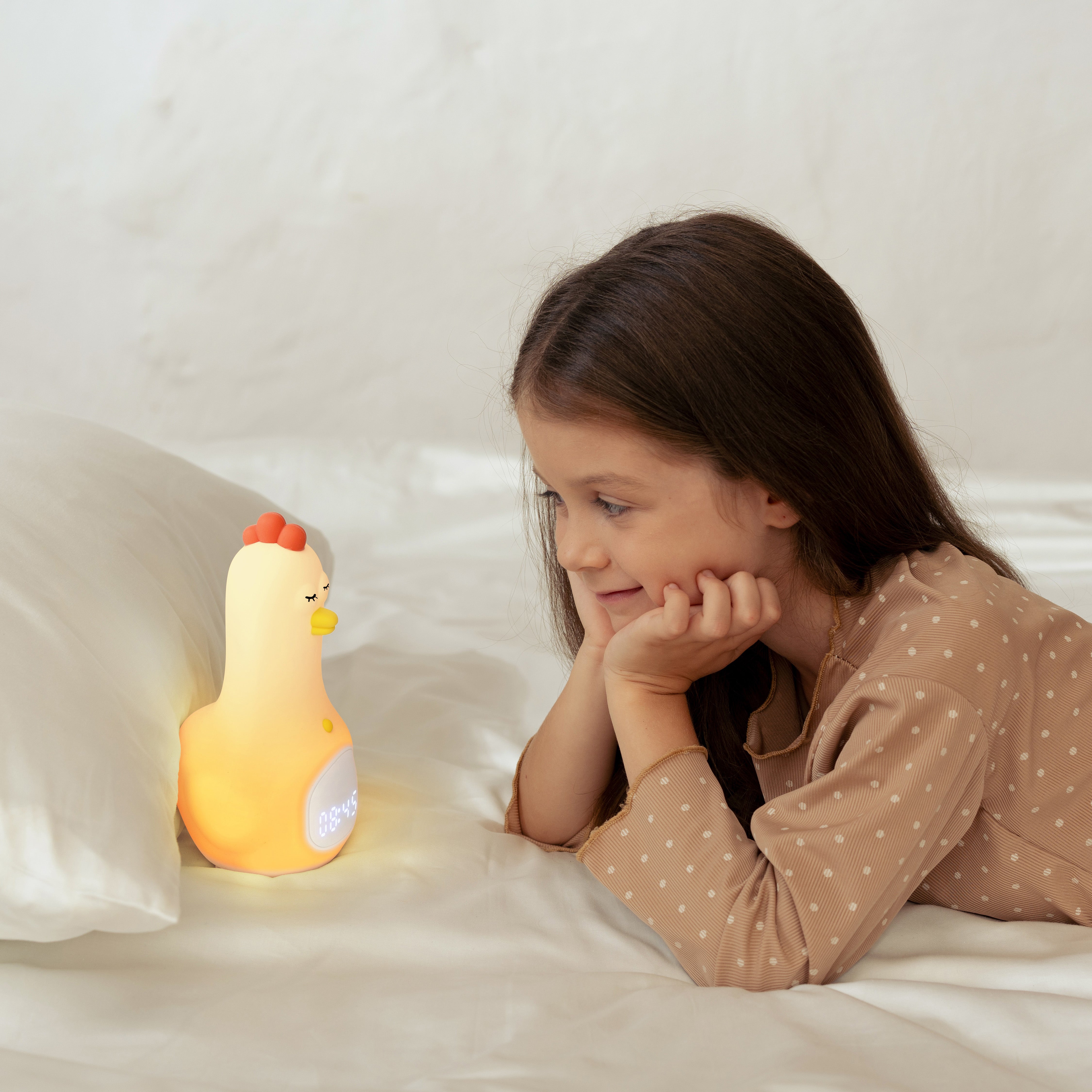 Schlaftrainer für Kinder mit App Huhn