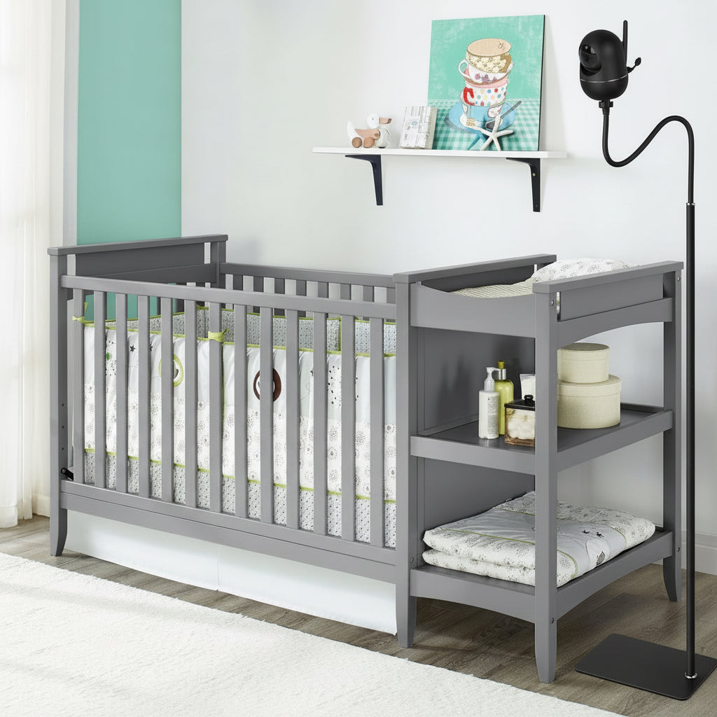 Babyphone-Halterung Universal Standard Schwarzes Stativ