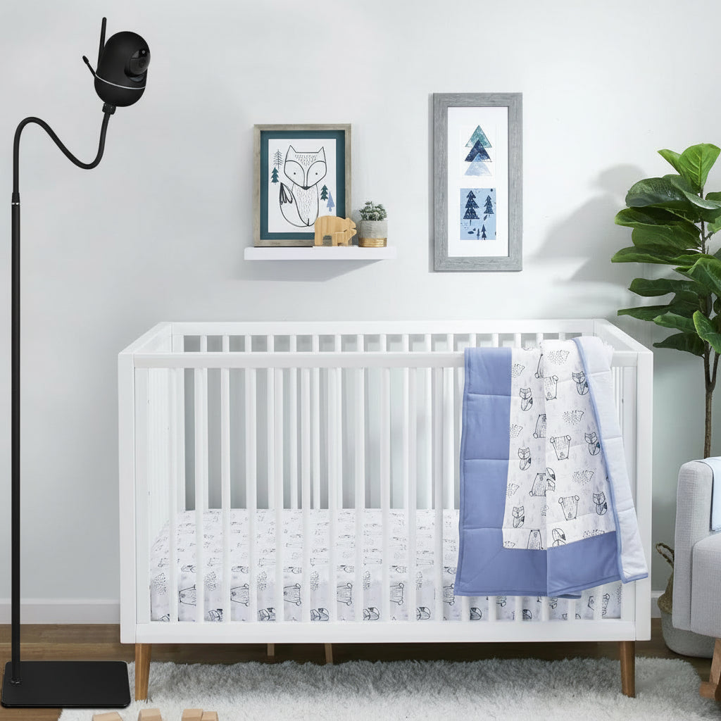 Babyphone-Halterung Universal Standard Schwarzes Stativ