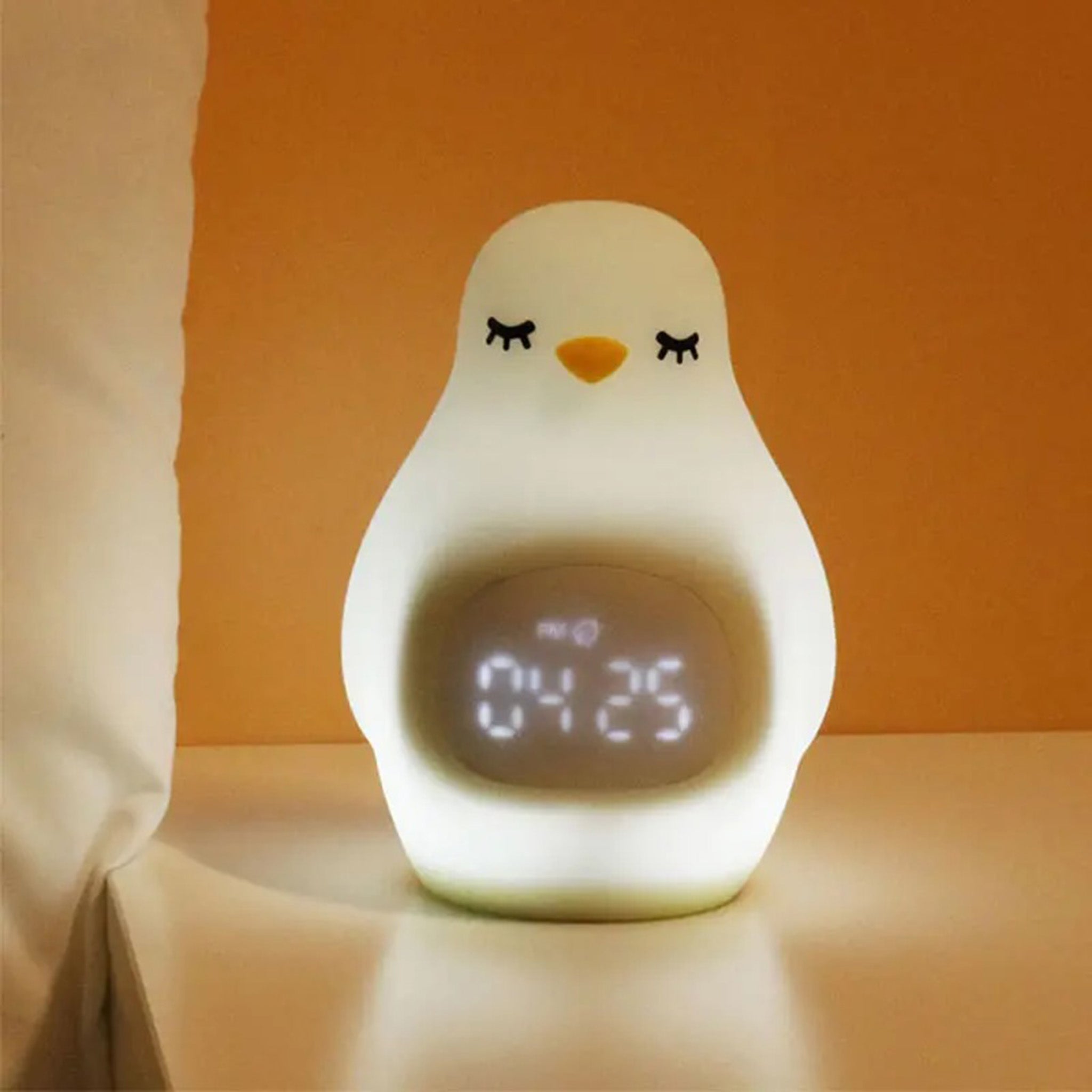 Slaaptrainer voor kinderen met app pinguïn