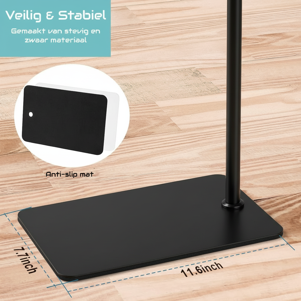 Babyphone-Halterung Universal Standard Schwarzes Stativ