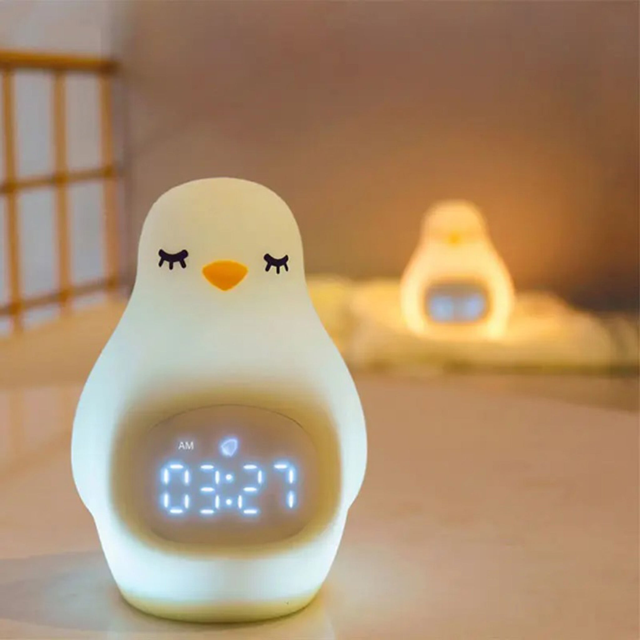 Slaaptrainer voor kinderen met app pinguïn