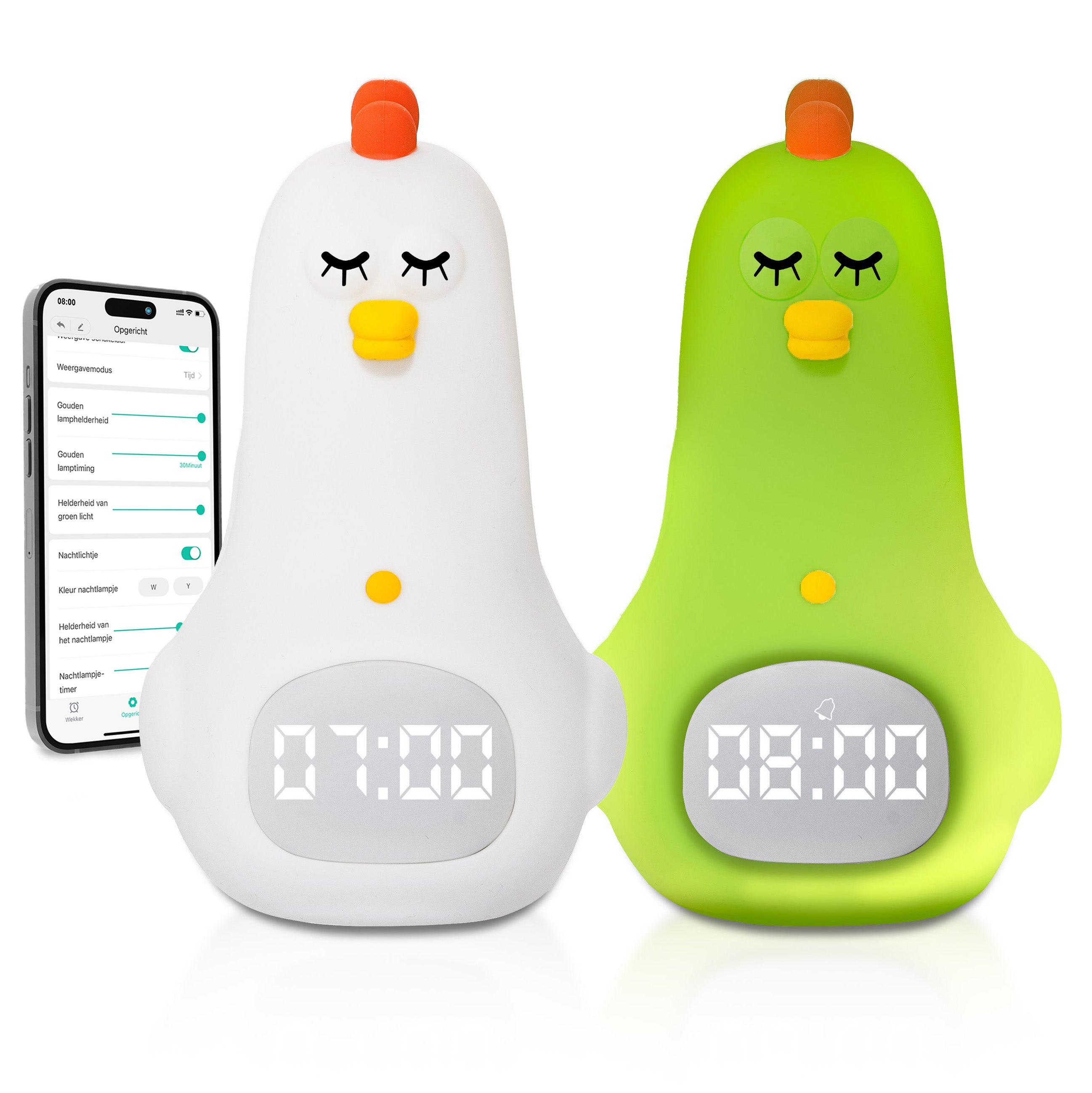 Schlaftrainer für Kinder mit App Huhn