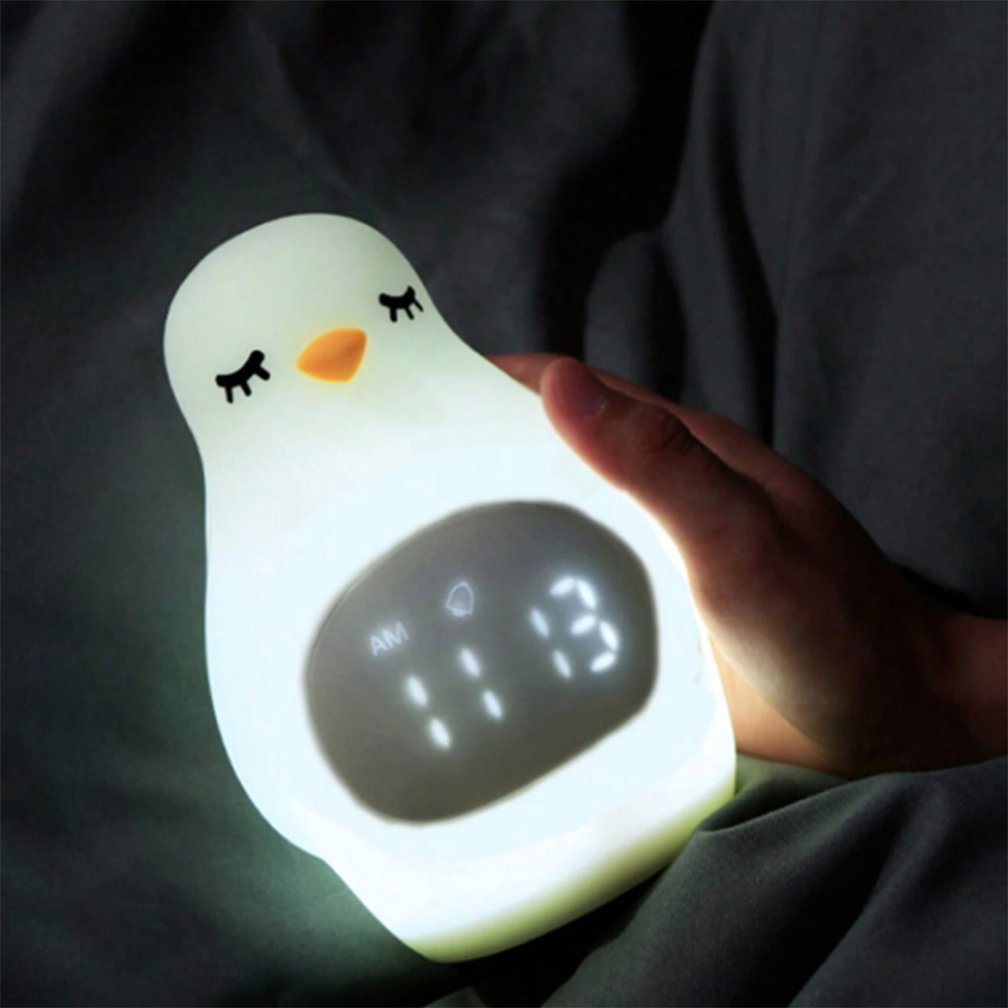 Slaaptrainer voor kinderen met app pinguïn