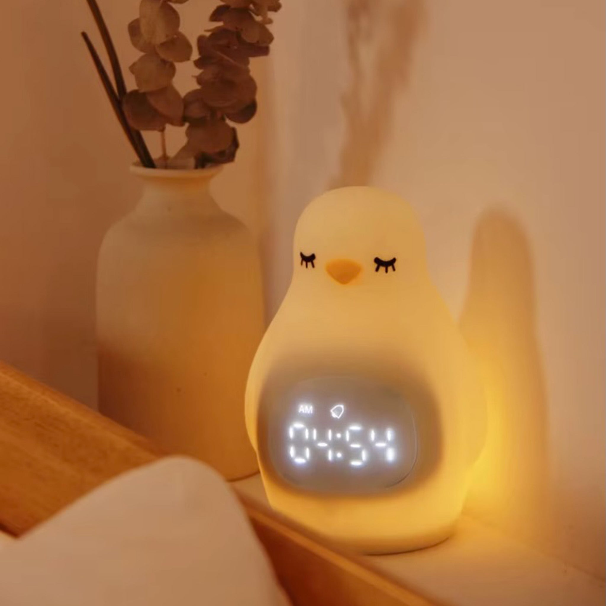 Slaaptrainer voor kinderen met app pinguïn
