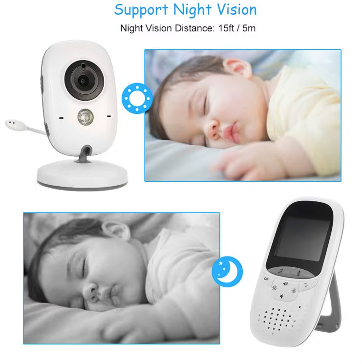 Babyfoon met camera en display scherm 2inch