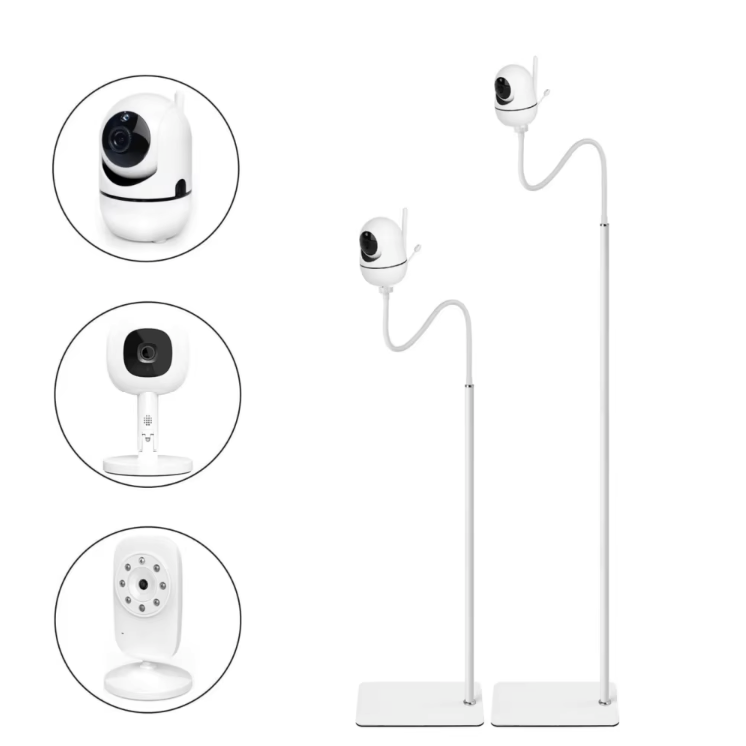 Babyphone-Halterung Universal Standard Weiß Stativ