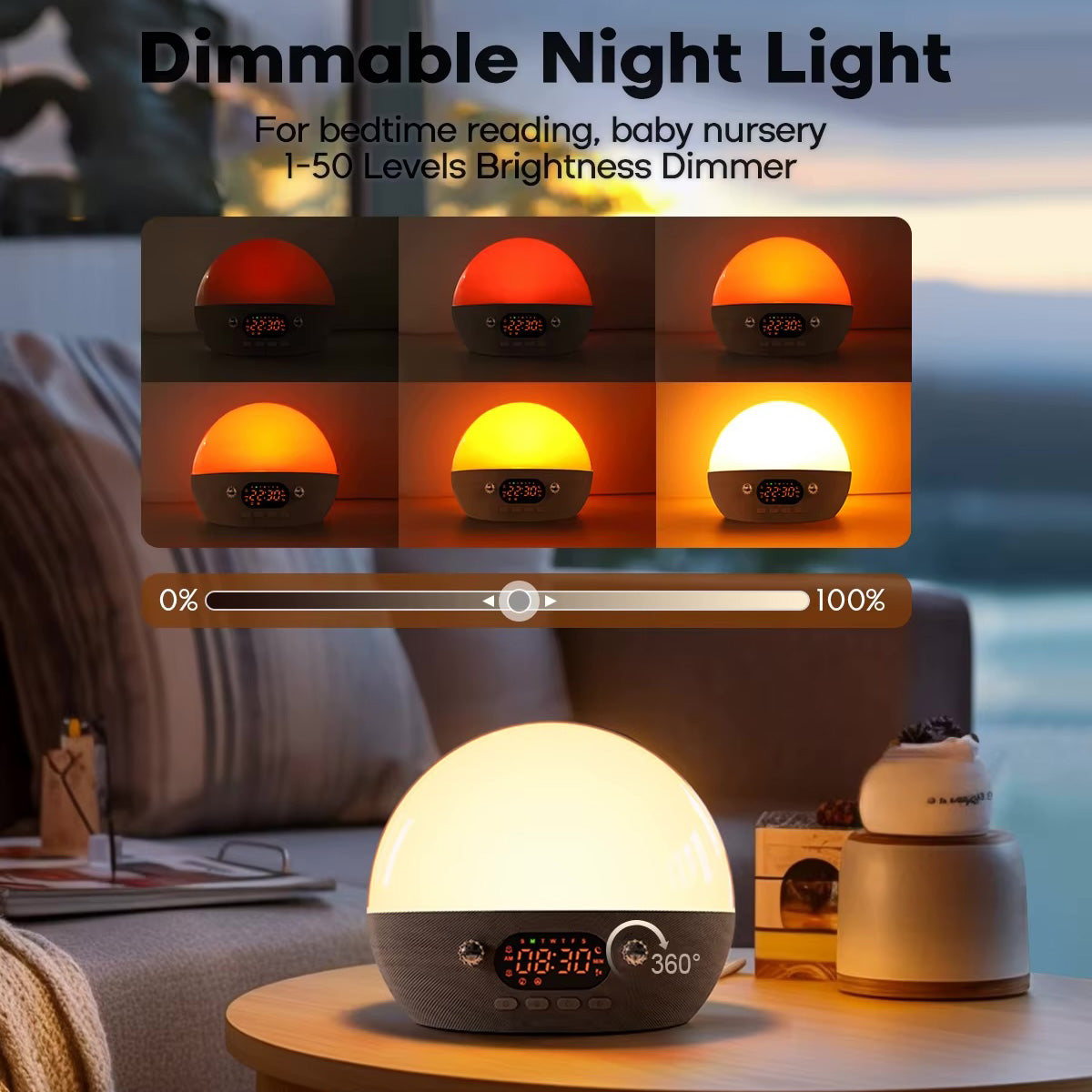 Multifunktionales Wake Up Light