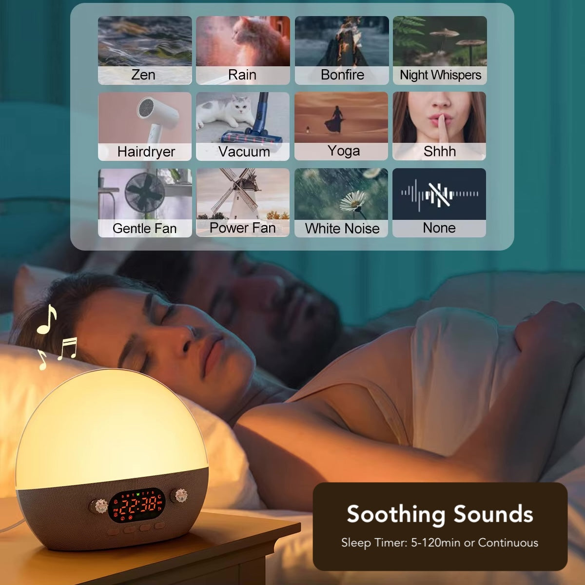 Multifunktionales Wake Up Light